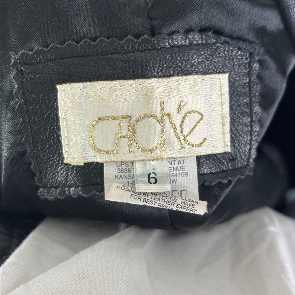 Cache Vintage Black Cropped Jacket - Picture 5 of 7